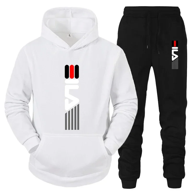 Fleece Hoodie Lined - Мужской спортивный костюм: худи с капюшоном