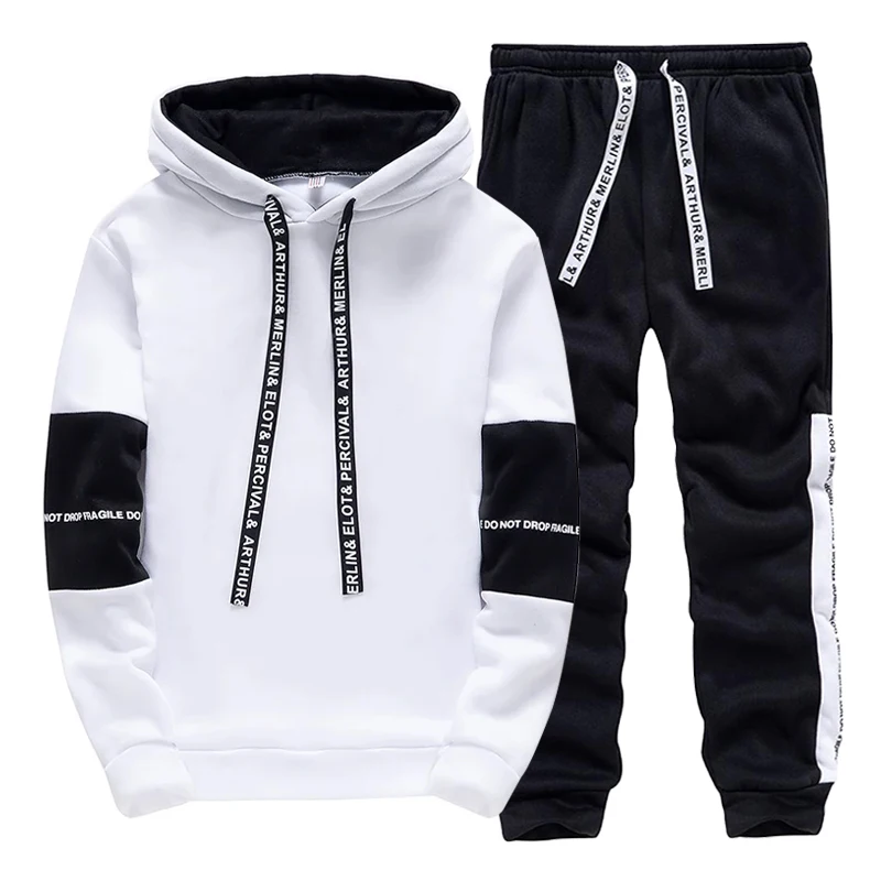 Winter Clothing - Мужской спортивный костюм: повседневные худи и