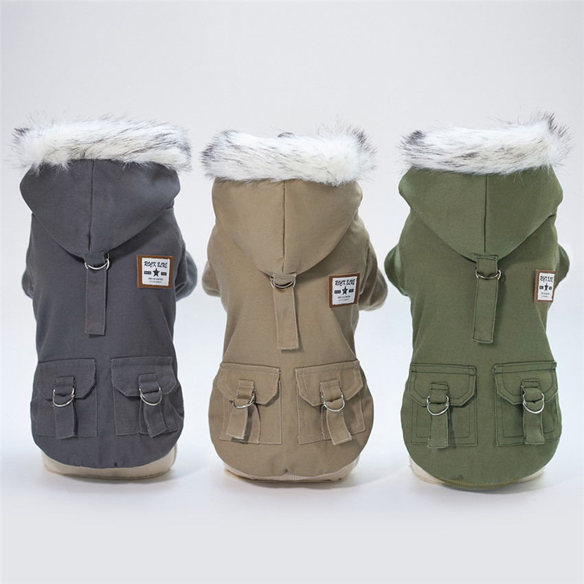 Winter Clothing In French - Одежда для собак для маленьких собак,
