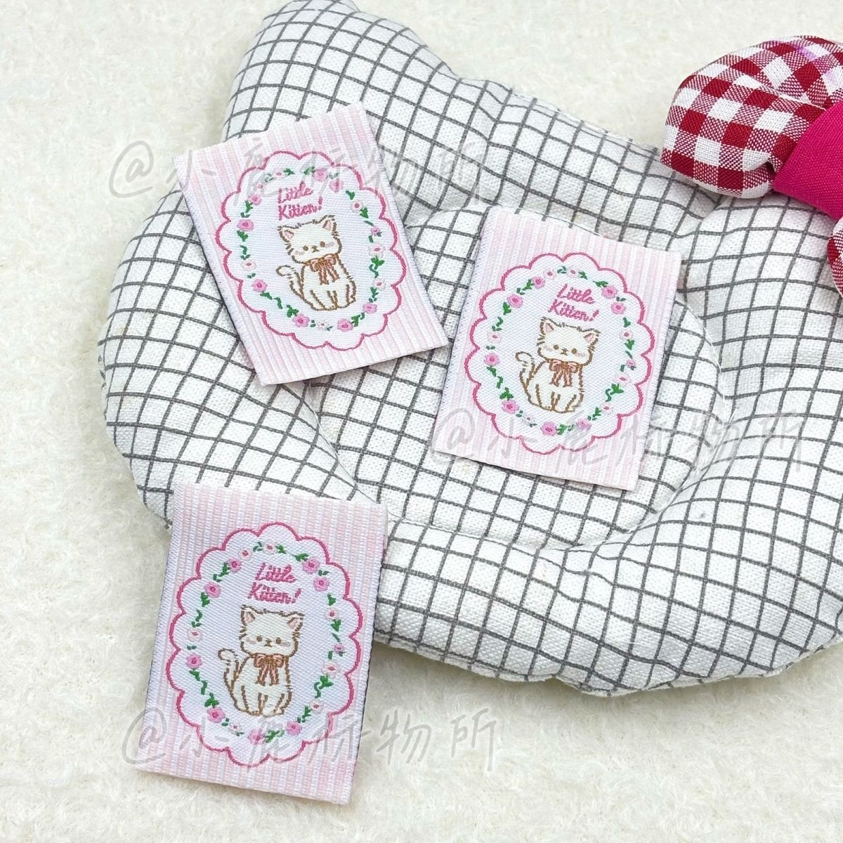 Winter Clothing Label - Вышитые нашивки в корейском стиле: Цветочный