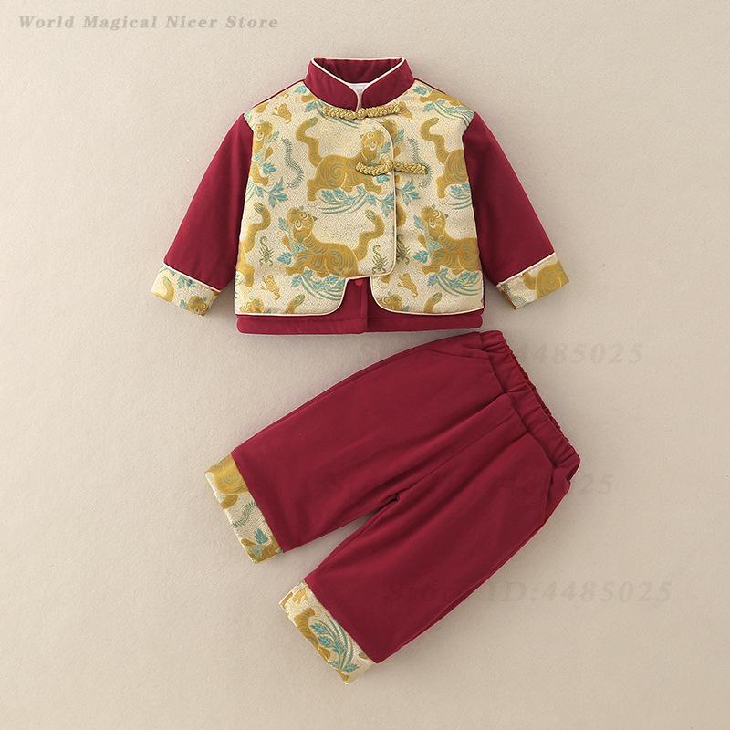 Winter Clothing For Babies - Осенне-зимний толстый костюм Тан для детей,