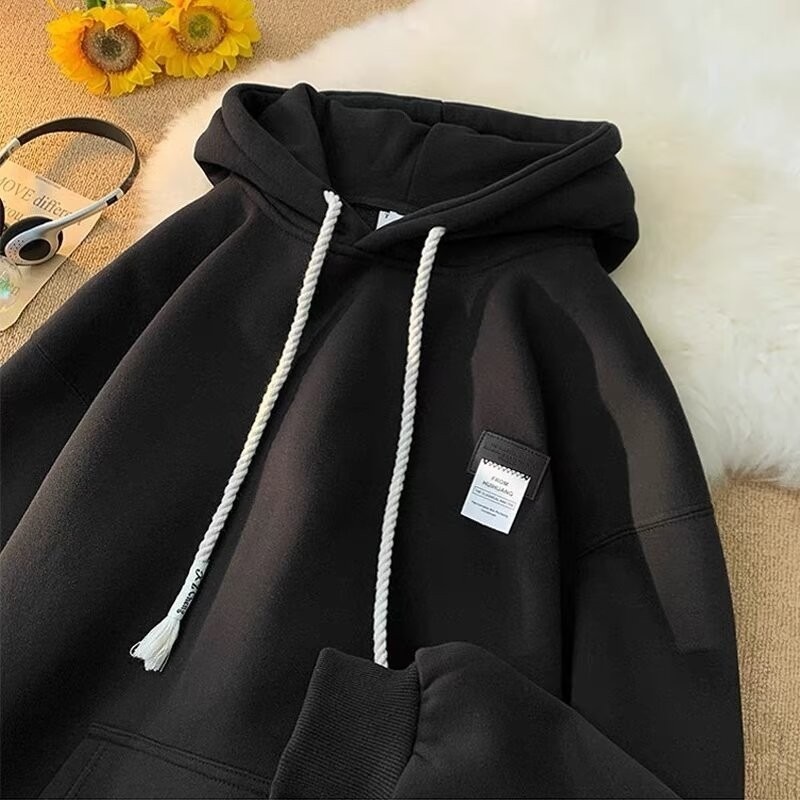 Winter Clothing Label - Мужская толстовка с капюшоном, модная одежда,