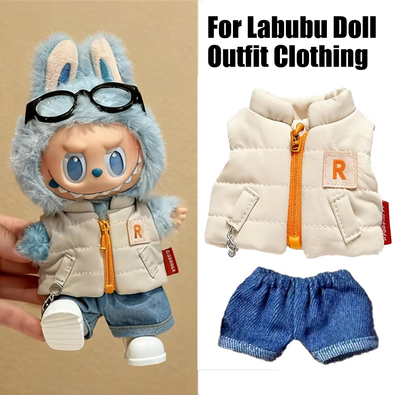 Winter Clothing For Babies - Для куклы Labubu 15 17 см,