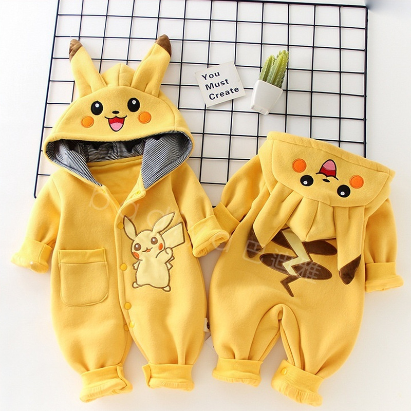 Winter Clothing For Babies - Детская пижама с героями мультфильмов Pocket