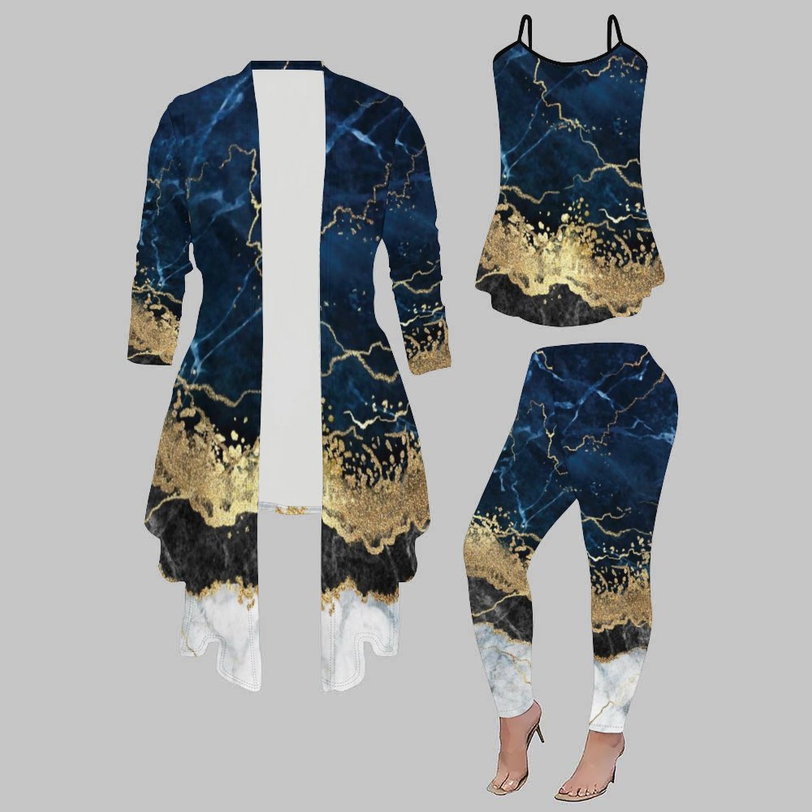 Winter Clothing Clearance - Зимний элегантный облегающий комплект: повседневные брюки,