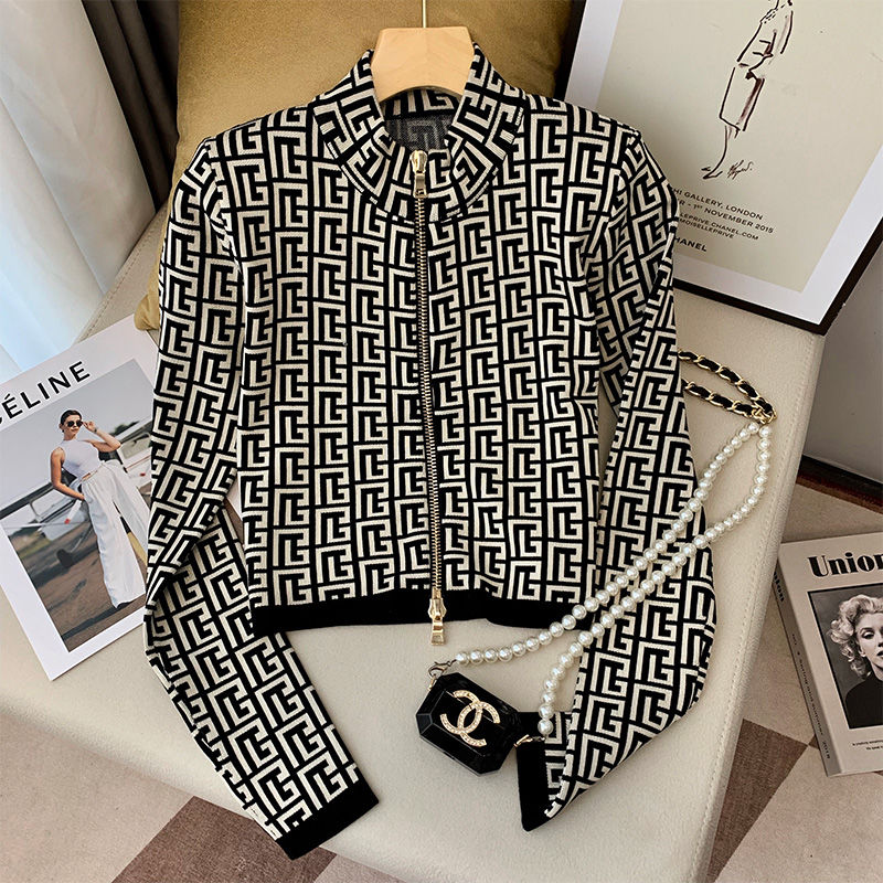 Winter Clothing Trends For Women - Женское модное темпераментное пальто с принтом,