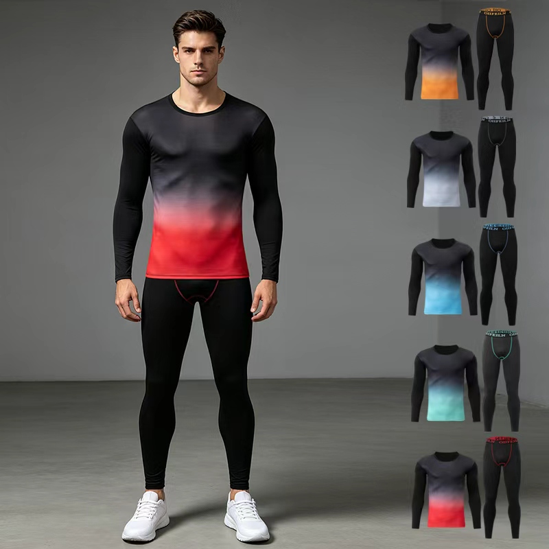 Winter Clothing Color - Мужской теплый комплект: зимний, однотонный, с