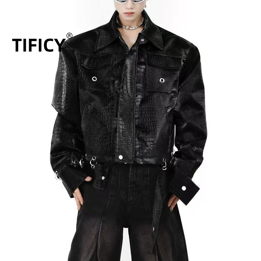 Winter Clothing Patterns - TIFICY подплечник с крокодиловым узором, куртка