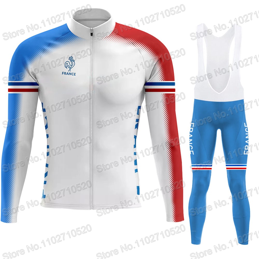 Winter Clothing In French - Национальная сборная Франции 2025 комплект велосипедного