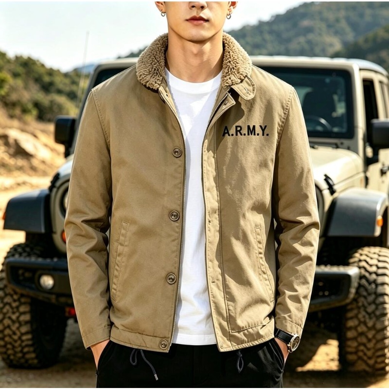 Quality Winter Clothing Bomber Jacket - Новые модные мужские флисовые теплые зимние