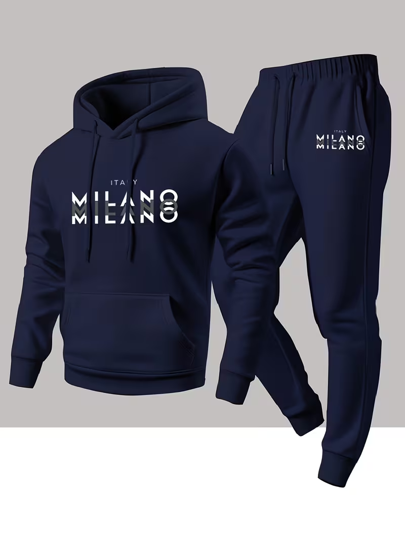 Мужской модный комплект с прин – обзор и цена Winter Clothing Clearance