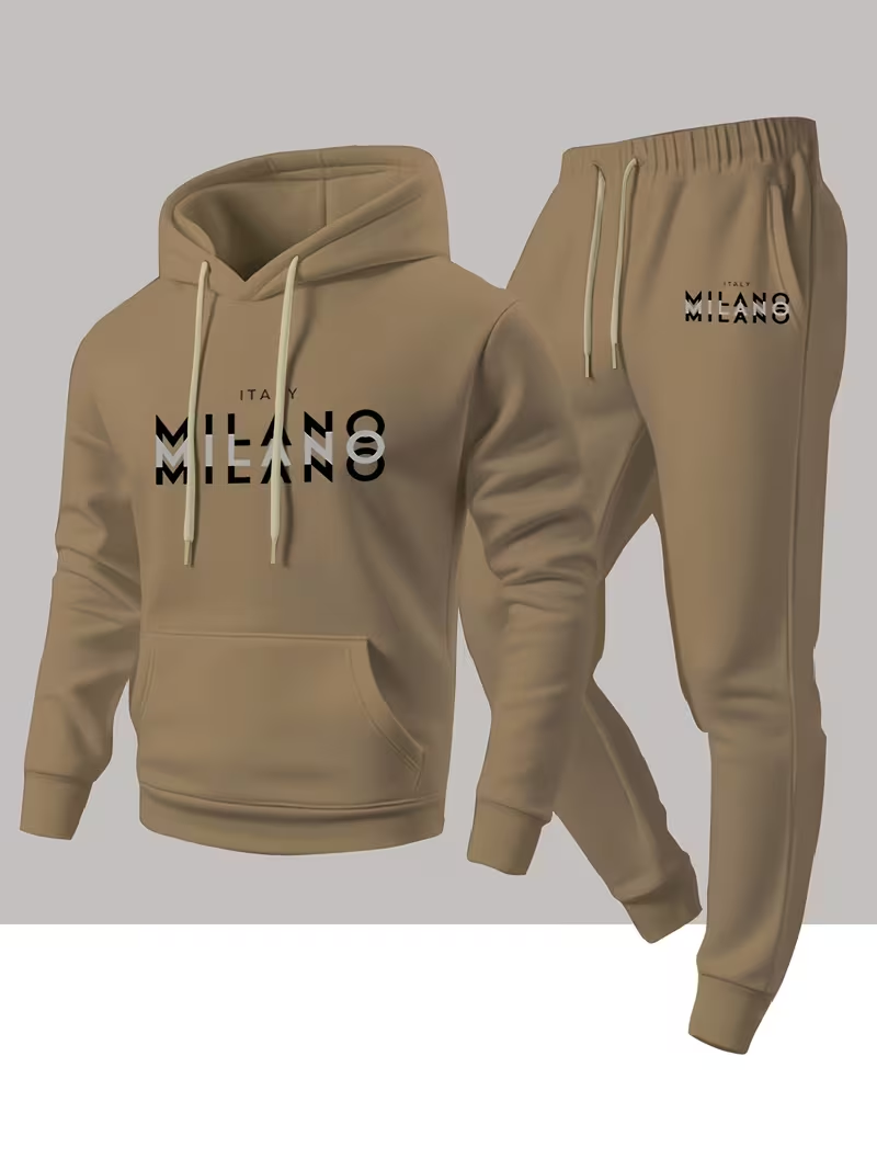 Мужской модный комплект с прин – обзор и цена Winter Clothing Clearance