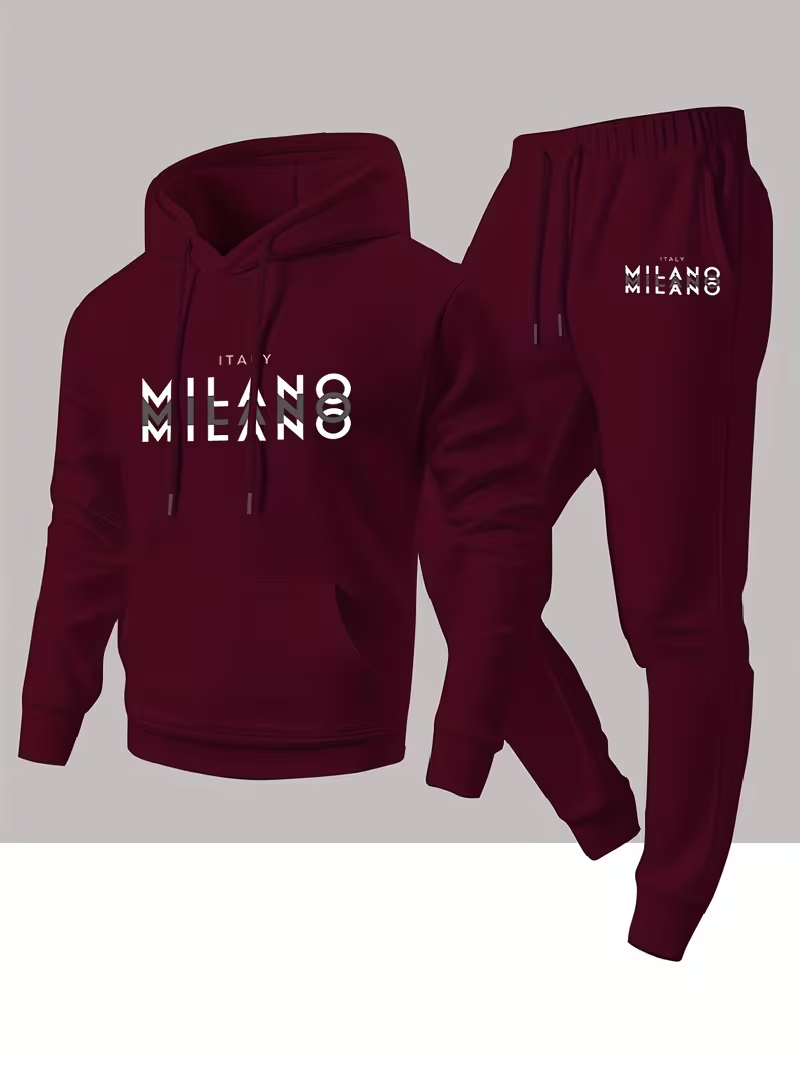 Мужской модный комплект с прин – обзор и цена Winter Clothing Clearance