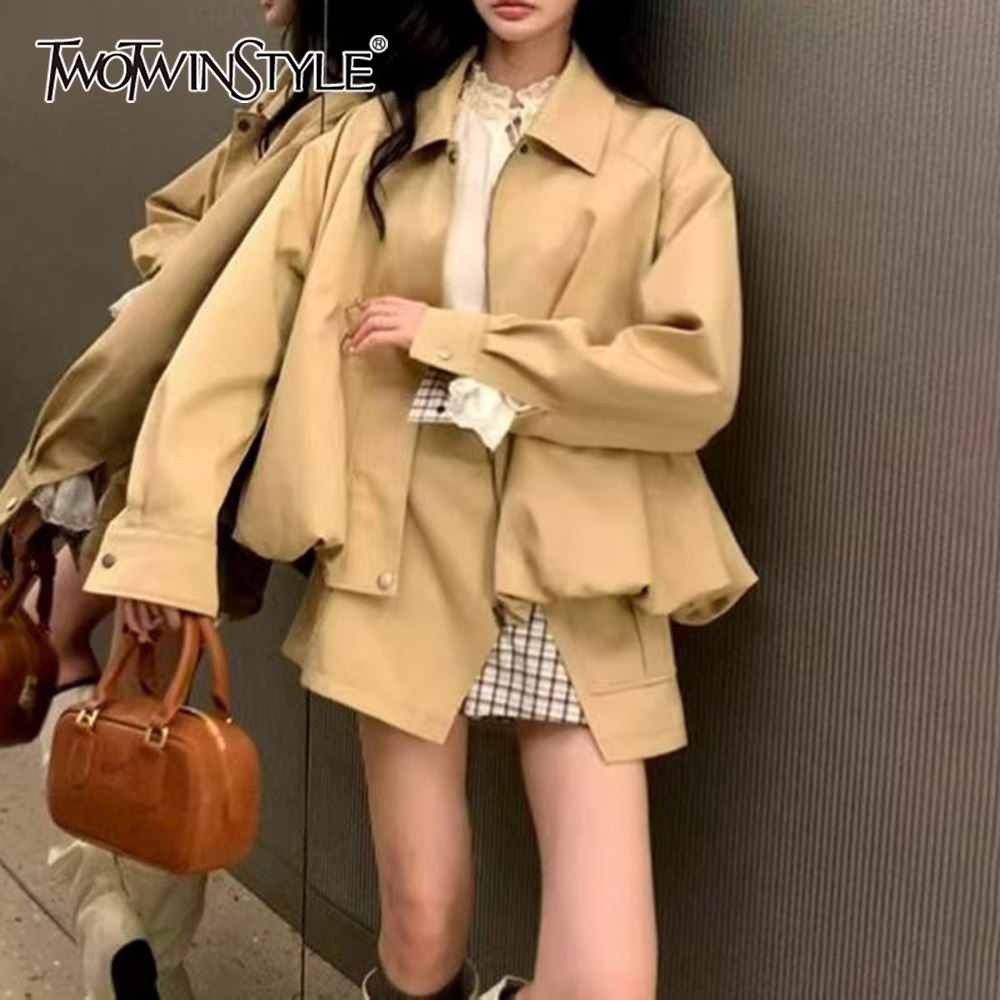 TWOTWINSTYLE Khakl сращенный к – обзор и цена Winter Clothing Color
