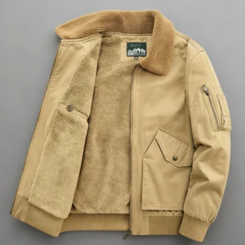Флисовая куртка в стиле милита – обзор и цена Quality Winter Clothing Bomber Jacket