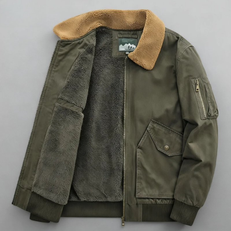 Флисовая куртка в стиле милита – обзор и цена Quality Winter Clothing Bomber Jacket
