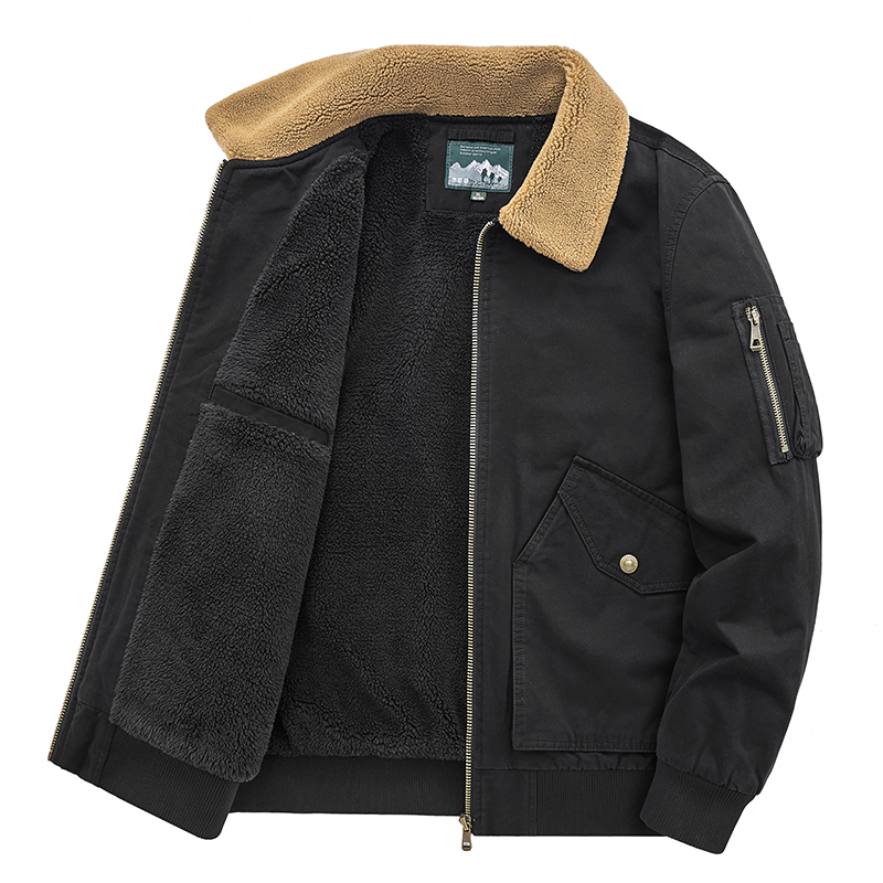 Флисовая куртка в стиле милита – обзор и цена Quality Winter Clothing Bomber Jacket