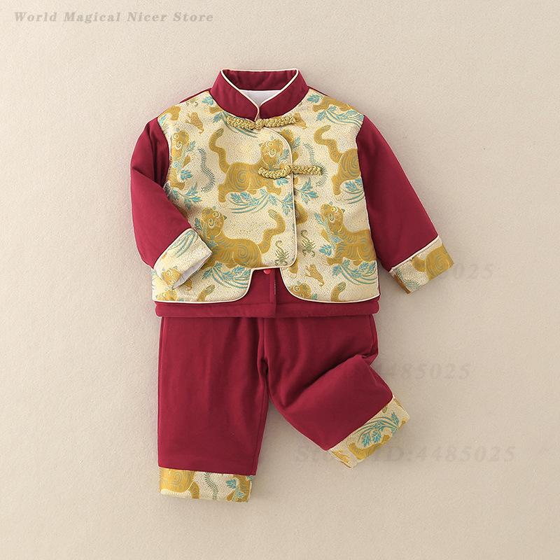 Осенне-зимний толстый костюм Т – обзор и цена Winter Clothing For Babies