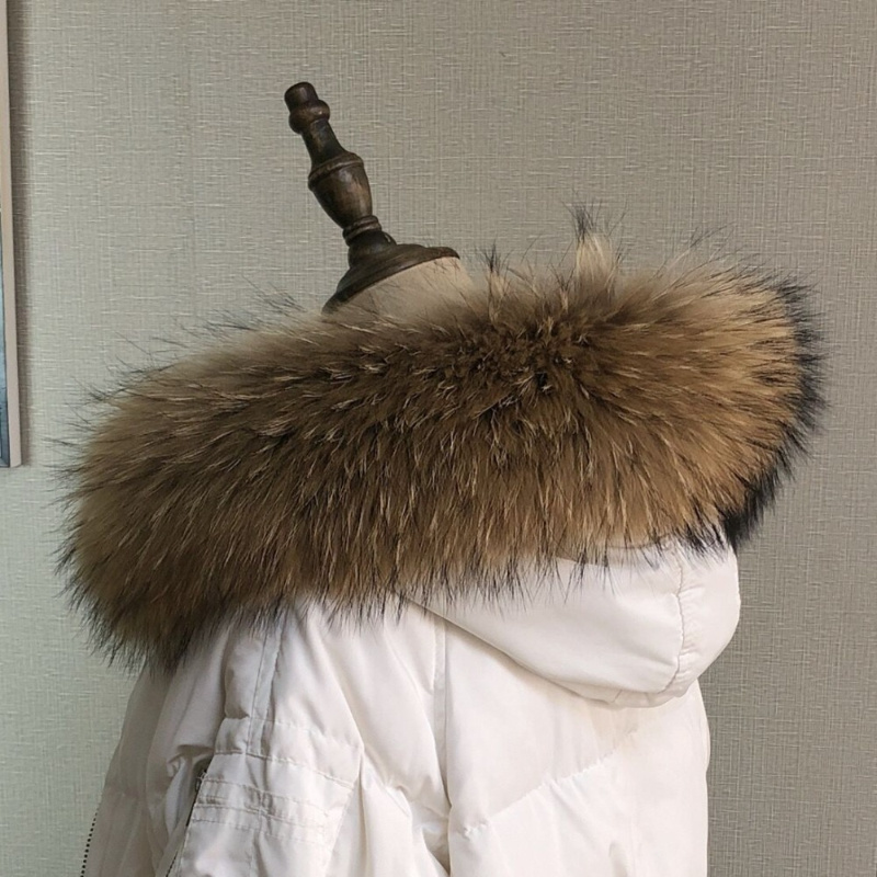 Воротник из натурального меха  – обзор и цена Winter Clothing Color