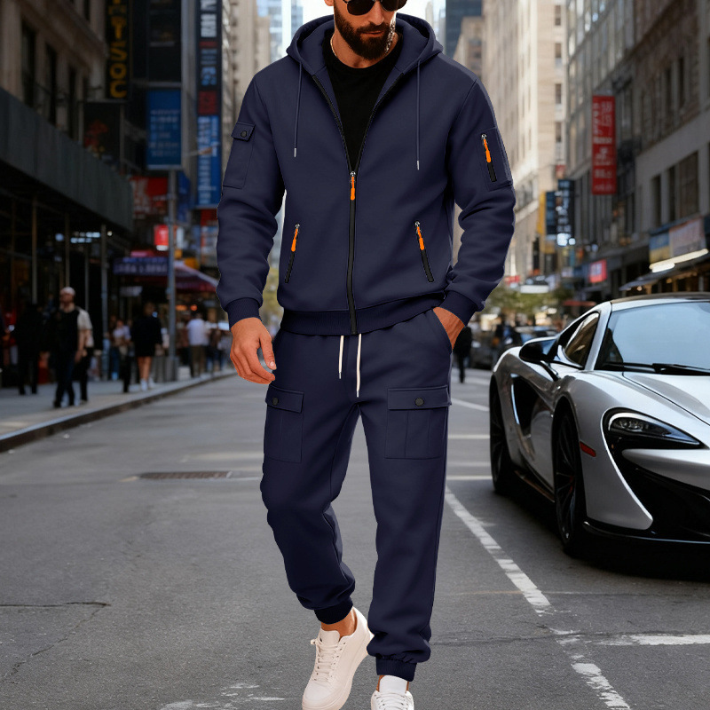 Мужской осенний спортивный кос – обзор и цена Fleece Hoodie Lined