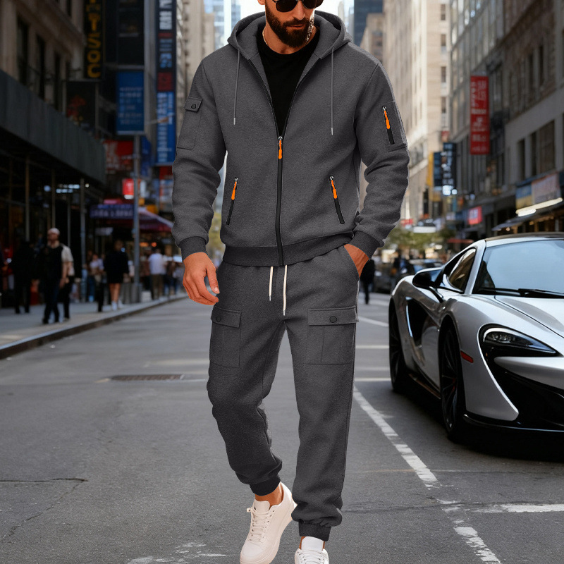 Мужской осенний спортивный кос – обзор и цена Fleece Hoodie Lined