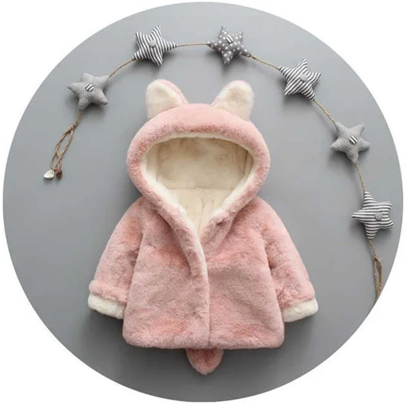Милая плюшевая Детская куртка  – обзор и цена Winter Clothing For Babies