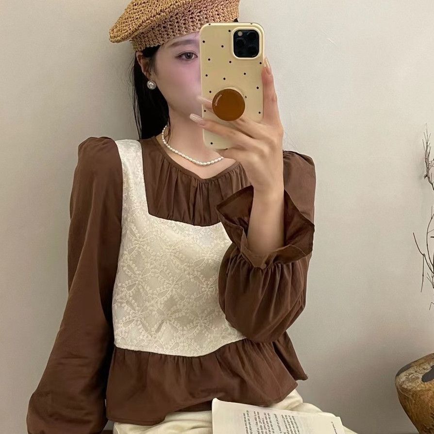 Рубашка в Корейском стиле Ins  – обзор и цена Winter Clothing In French