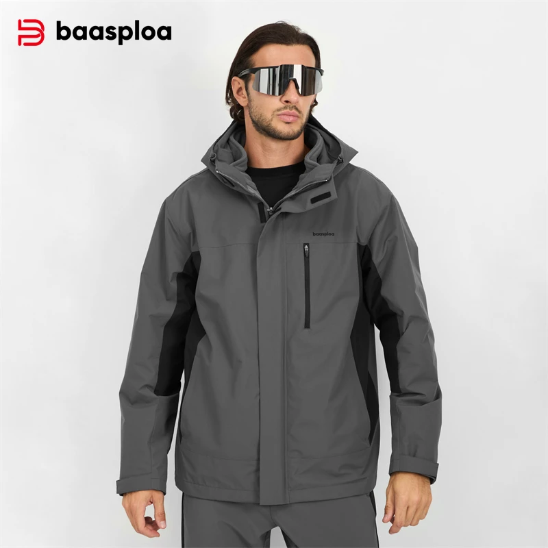 Baasploa новая мужская куртка  – обзор и цена Fleece Hoodie Lined